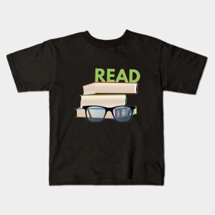 Read Books to Be More Interesting Kids T-Shirt